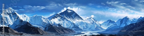 Mount Everest in Tibet: Himalayan Panorama of China's Legendary Mountain