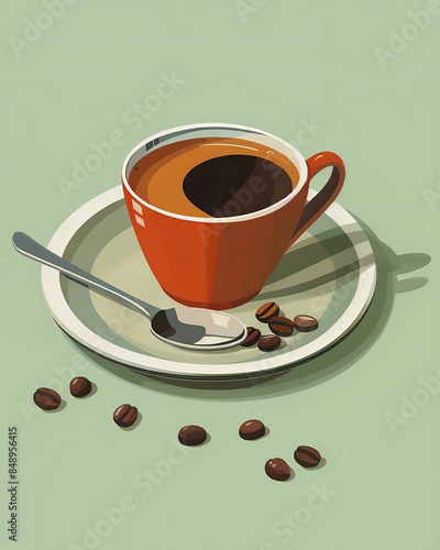 Coffee Espresso Exhibition Poster Milan 1906