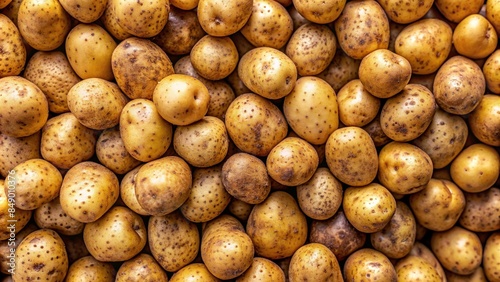 Abstract close-up pattern of potato texture with natural lighting, potatoes, close-up, wallpaper, texture, pattern, background