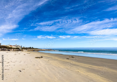 Coastal scenes in Port Nolloth, South Africa