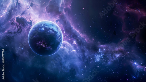 Space background illustration