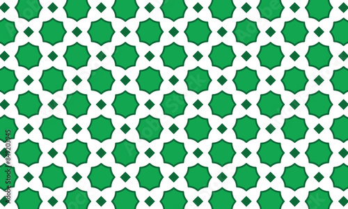 pattern green wallpaper background vector design illustration, abstrak