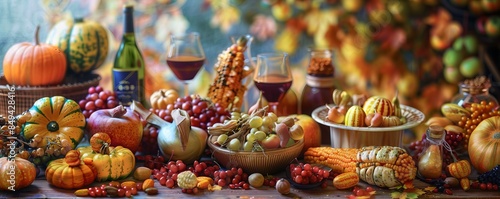 Hosting a harvest-themed game night, October 16th, board games and fall snacks, 4K hyperrealistic photo.