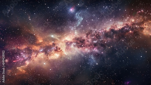 Background of the Milky Way