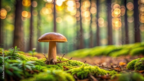 Mushroom growing on forest floor, mushroom, woods, nature, fungus, forest, organic, growth, outdoors, woodland, plant
