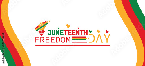 Juneteenth Design Commemorating Liberation with Beauty