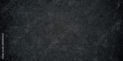 Abstract dark black and stone grungy wall backdrop texture background. Blank black concrete texture surface background. dark texture chalk board and black board background.