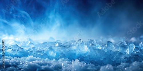 Mysterious blue ice texture with foggy ambiance for winter designs , abstract, cool, frozen, texture, background, winter, fantasy