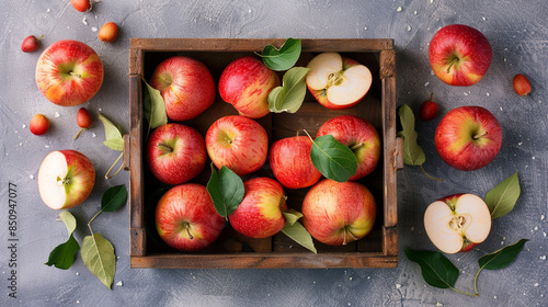 Fresh Apples Display