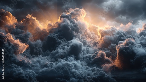 Cloudscape at Sunset