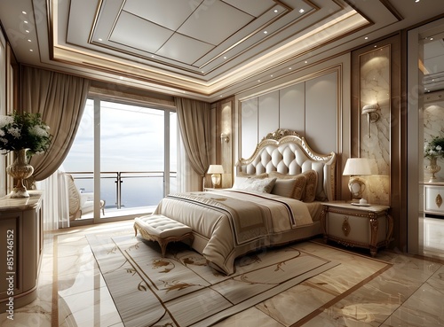 European style bedroom interior design