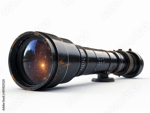 A wideangle eyepiece with a large field of view, white background