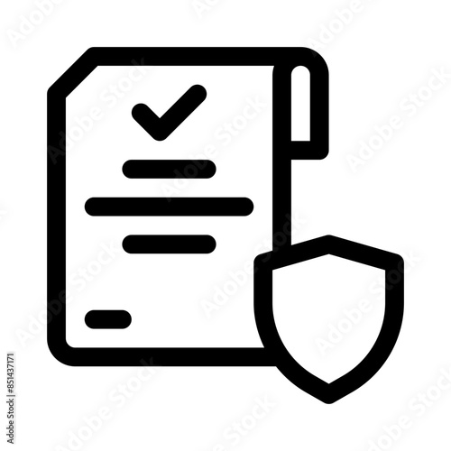 file protection line icon