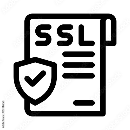ssl line icon