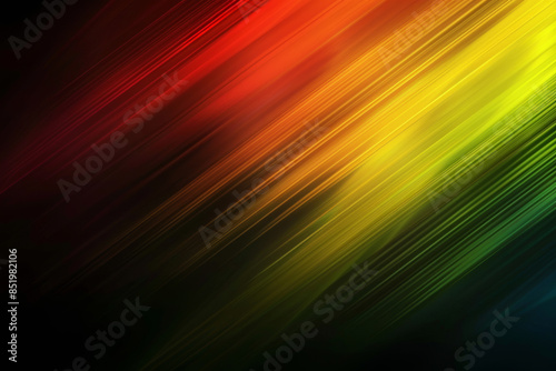 Black History Month, Juneteenth freedom day background. Racial equality, freedom, human rights day background with black, red, yellow, green gradient