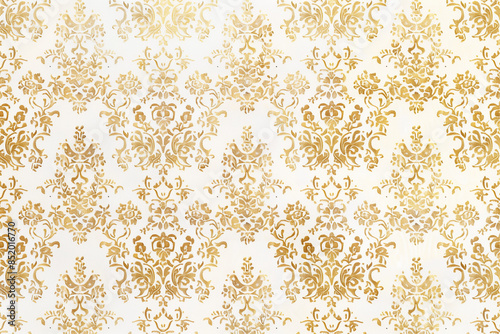 pattern oro stile royal e regency su sfondo bianco