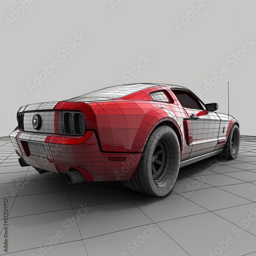 3D Effects: Apply 3D effects to the cars and other elements to give them depth and a more realistic appearance. Shadows and highlights can enhance this effect. Generative AI