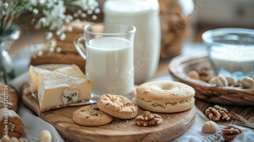 Biscuits and dairy