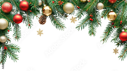 Christmas decoration transparent background