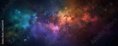 It resembles a beautiful purple galaxy located in space