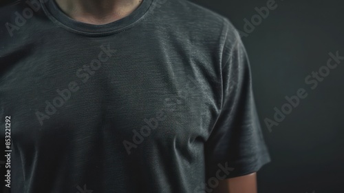 soft dark gray t-shirt