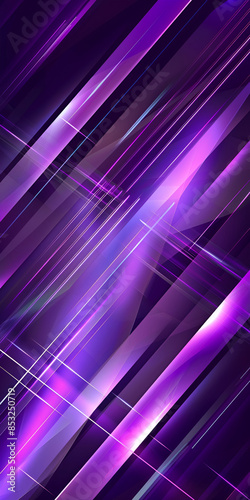 Abstract background with purple stripes and gradient lines. Futuristic style. Aspect ratio 1:2