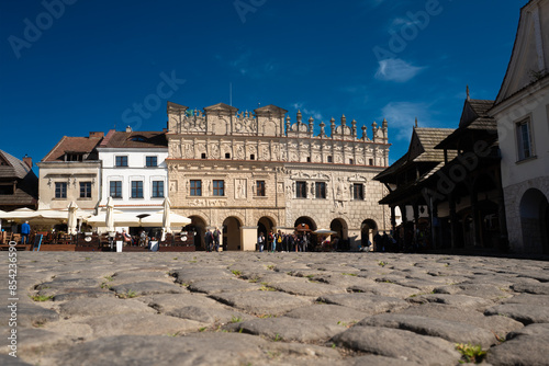 2023-05-10; Renaissance apartment buildings on the market, Kazimierz Dolny, Poland