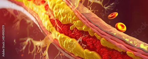 Cholesterol blocked arteries