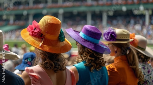 Spectators at the Kentucky Derby Event