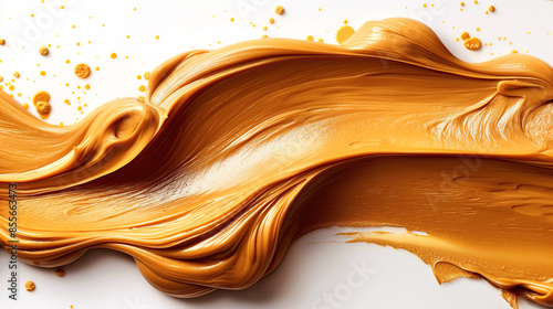 A wave of sweet melted caramel