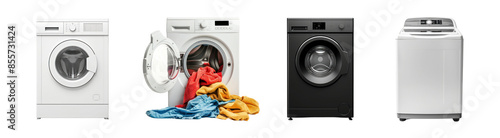 various washing machine appliance set