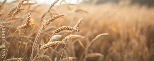 Background with wheat and empty space for text. Harvest festival, lugnasad, lammas, grain harvest festival, bread day. Farmer's bread. growing grain crops