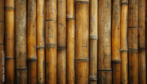 Serene Bamboo Wood Texture with Organic Patterns for Background Design