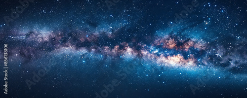A starlit sky filled with millions of twinkling stars, the Milky Way stretching across the heavens.