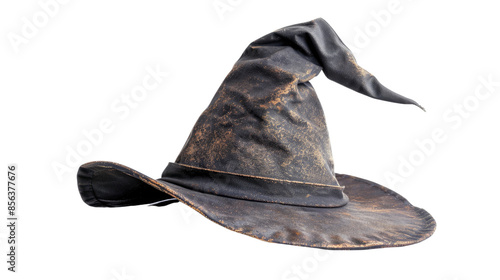 Witch hat on transparent background