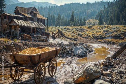 California Gold Rush, 1849, Gold rush, Gold mine