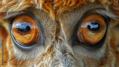 Eyes of a Barn Owl