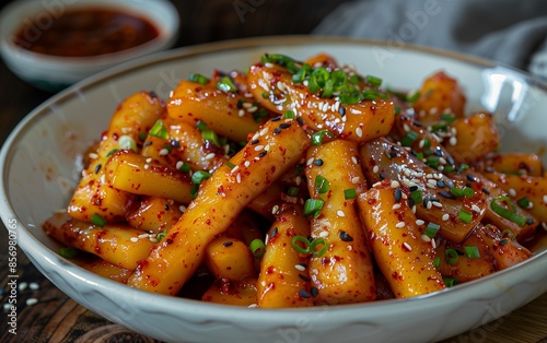 Homemade Tteokbokki is one of the most popular Korean street foods in Korea.