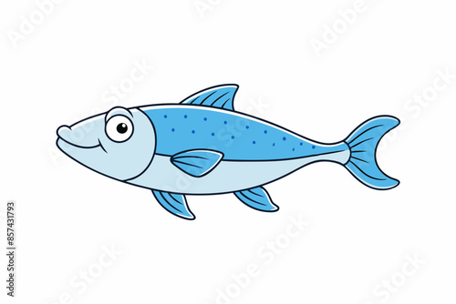 fish line art vector silhouette