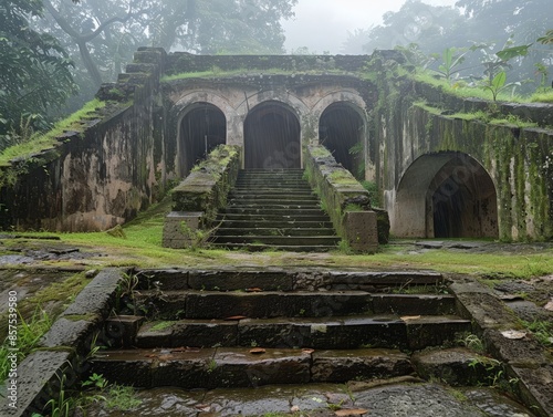 Rivas in Costa Rica, historical remnants and ruins from the Battle of Rivas, 1856