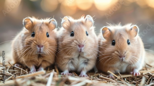 Explore the adorable quirks of owning small pets like hamsters or guinea pigs, known for their energetic and curious behavior