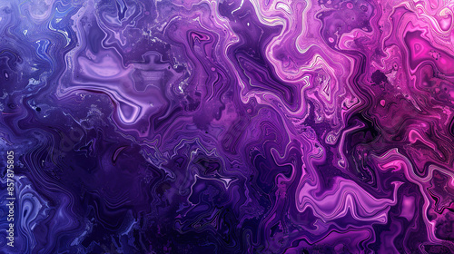 Abstract Vanitas style background with fluid analogous color waves in high resolution