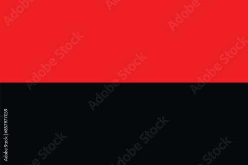 Red-and-black flag of Ukrainian Insurgent Army