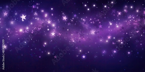 purple star background with a lot of sparkles