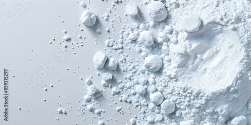 Applications of Titanium Dioxide Powder in Industries. Concept Paints and Coatings, Cosmetics, Food and Beverage, Plastics and Polymers, Solar Panels