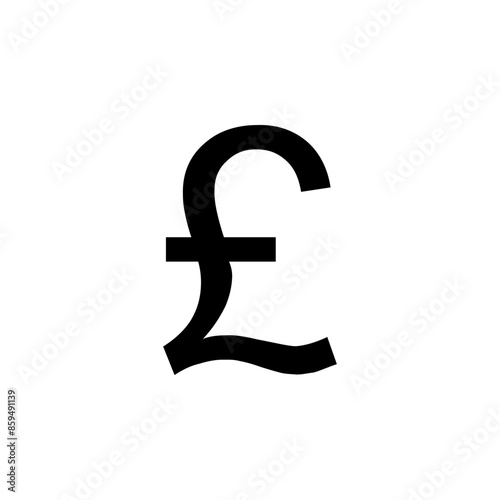 pound sterling coin icon vector illustration eps