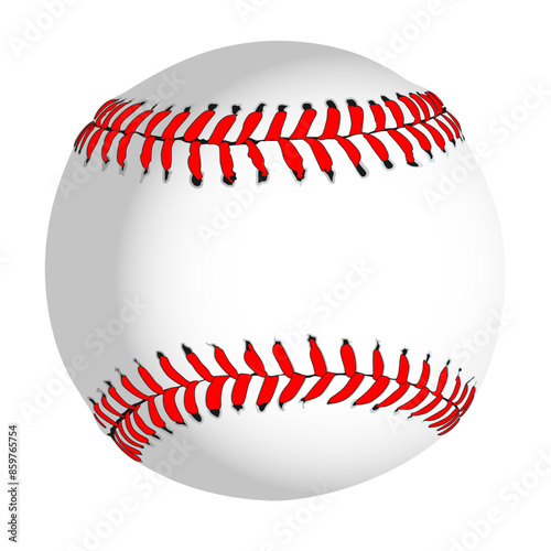 High-Quality Baseball Vector image