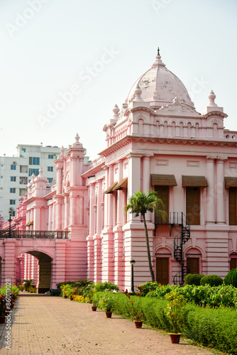 バングラデシュの首都ダッカにあるアッシャン・モンジルの美しい風景Beautiful scenery of Ashan Monzil in Dhaka, the capital of Bangladesh