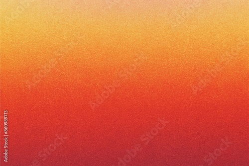 "Orange to Red Gradient Illustration with Grainy Texture" 