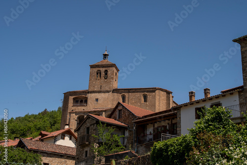 Iglesias de San Pedro, Burgui, Navarra.